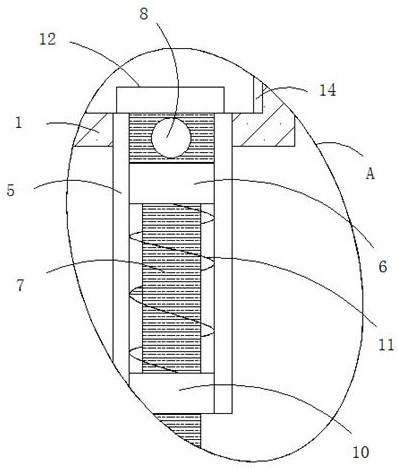 Stamping dredger for pipeline dredging