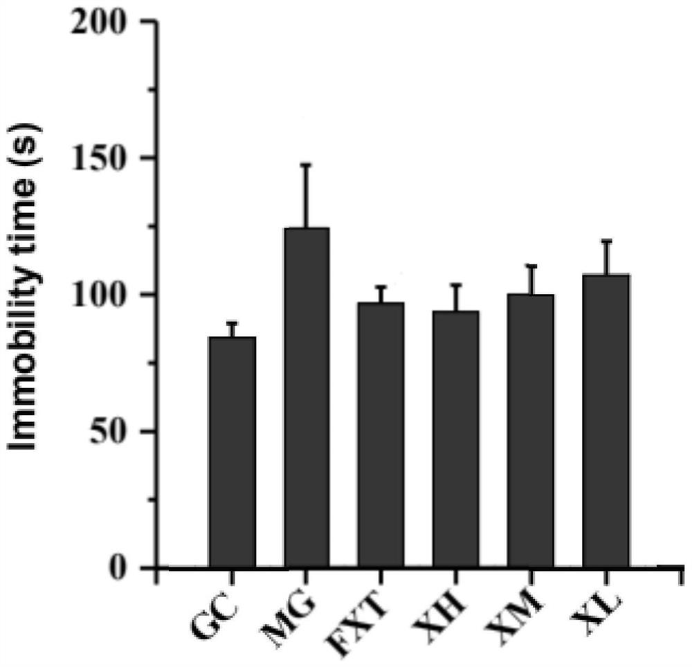 Application of a kind of sweet leaf or tuber extract in the preparation of antidepressant medicine