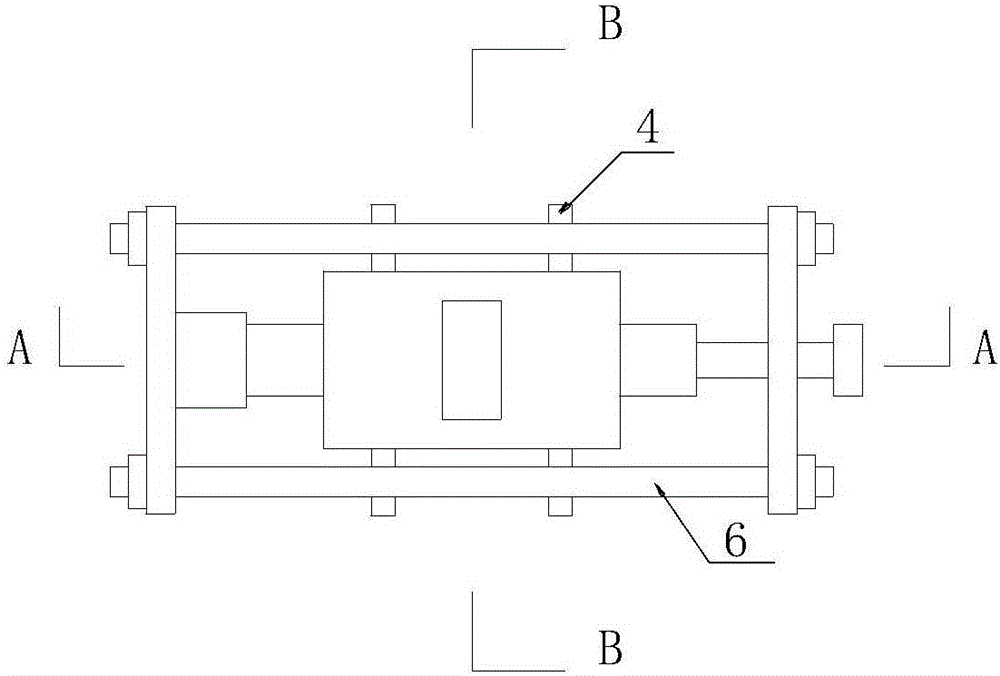 Self-centering double shear test device and type II fracture toughness test method