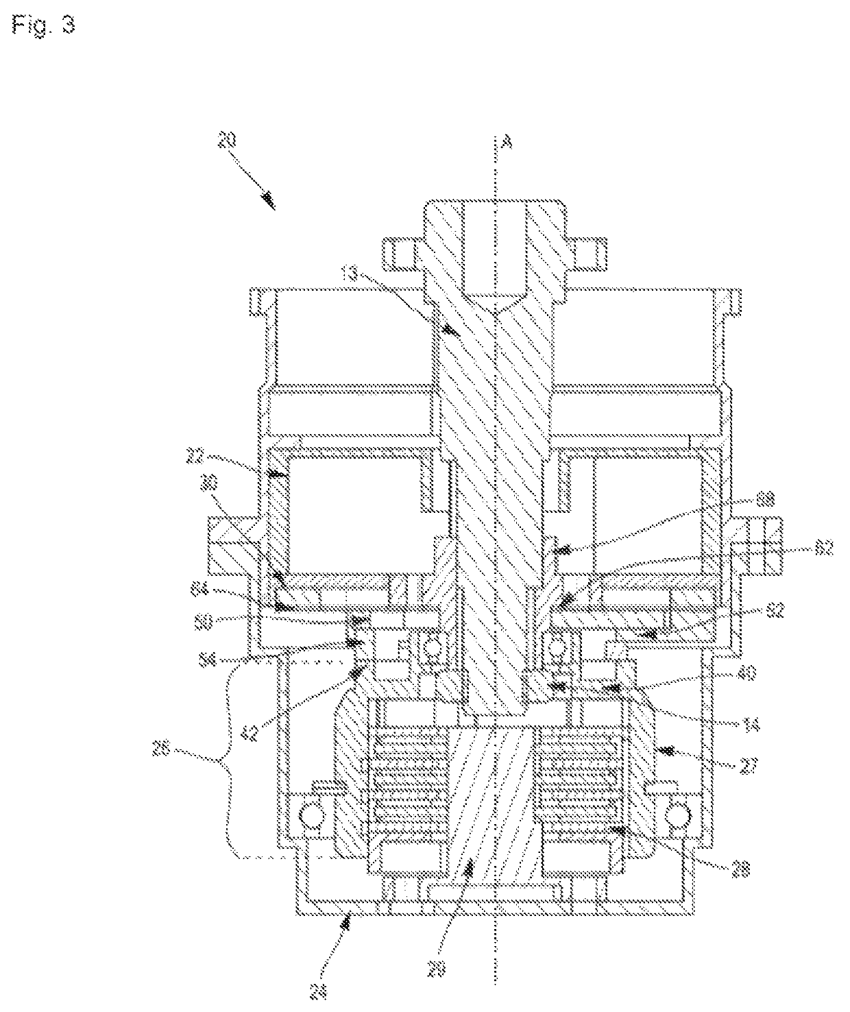 Force application device for an aircraft control stick