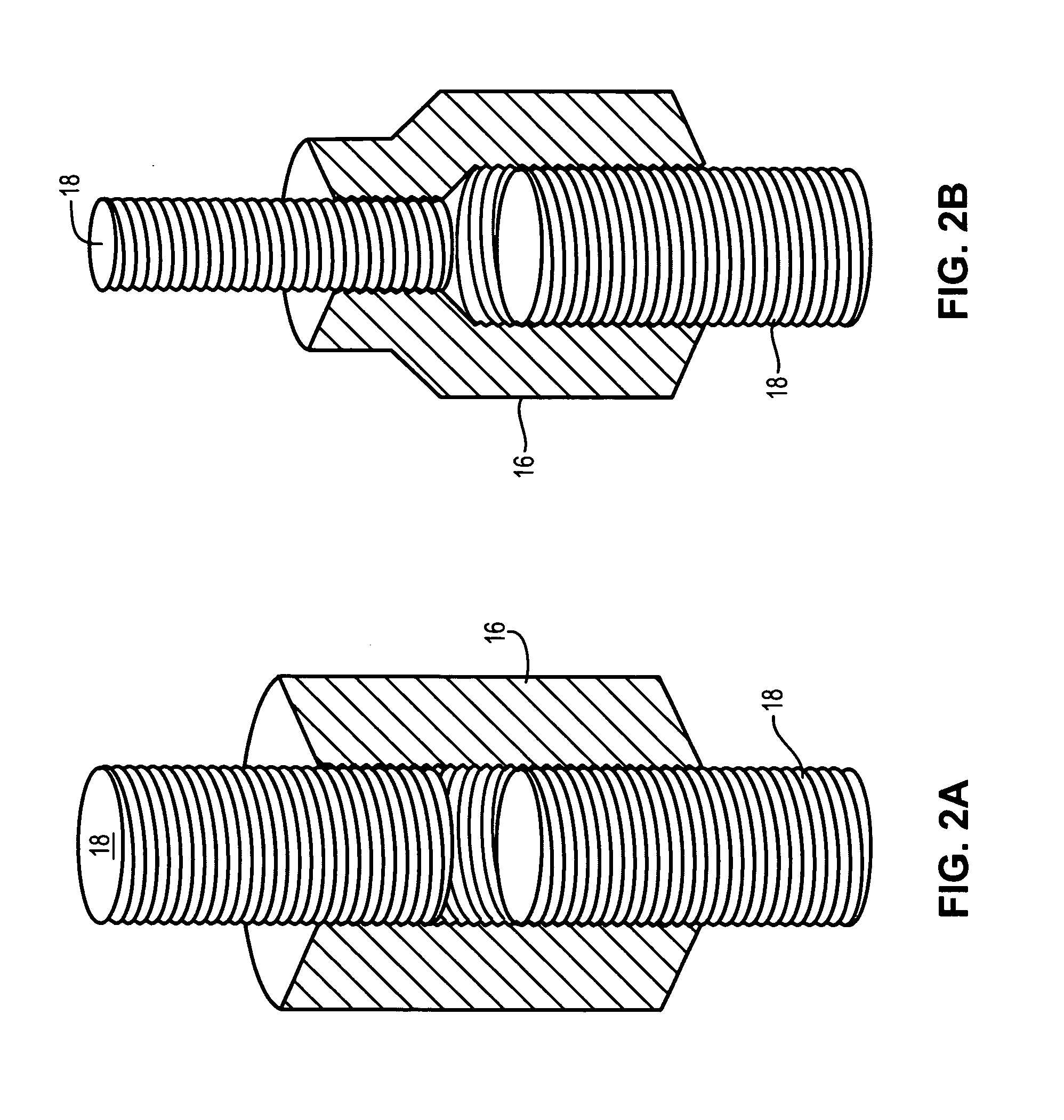 Continuously threaded hold-down system