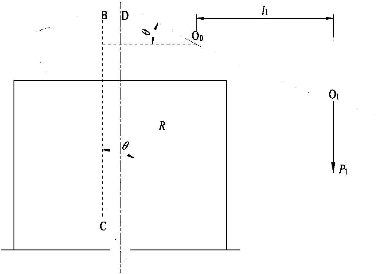 Suspension rod force and main cable shape combined calculation method for suspension bridge