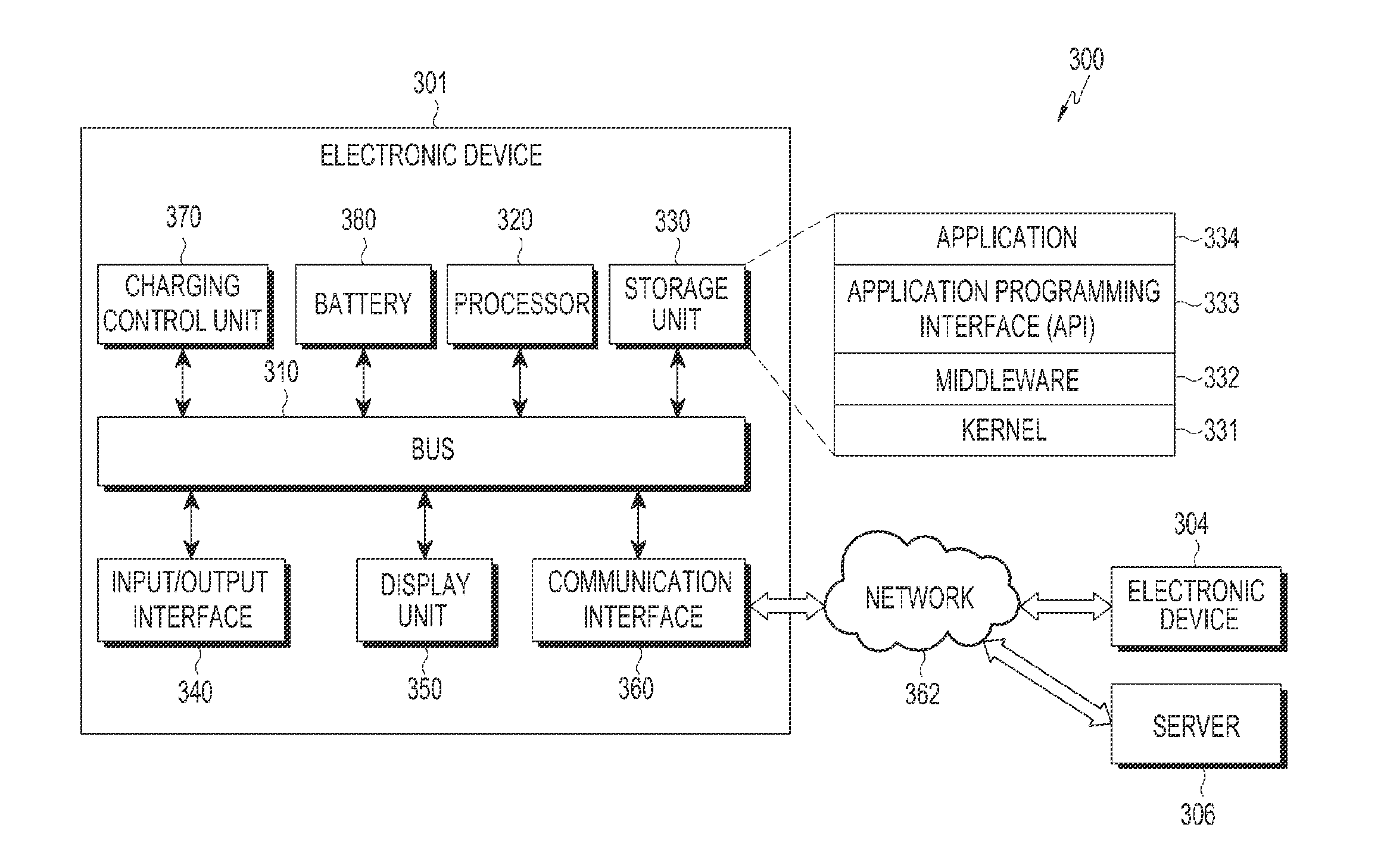 Electronic device and method for controlling charging operation of battery