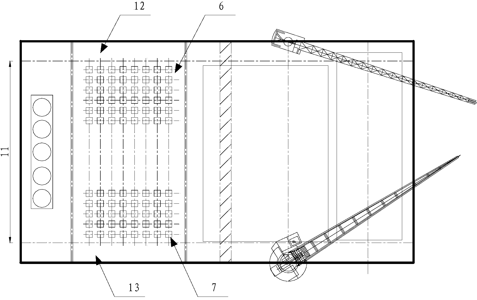 Supersized wellhead platform