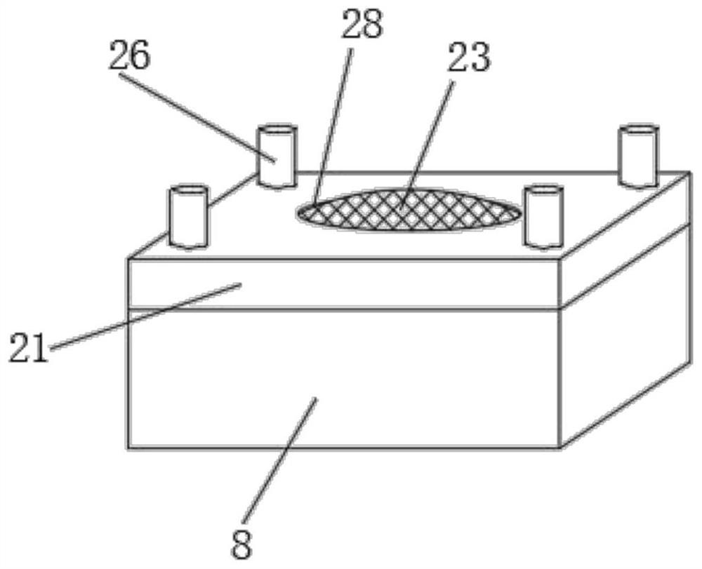 AGV navigation sensing device based on navigation map design and scheduling method