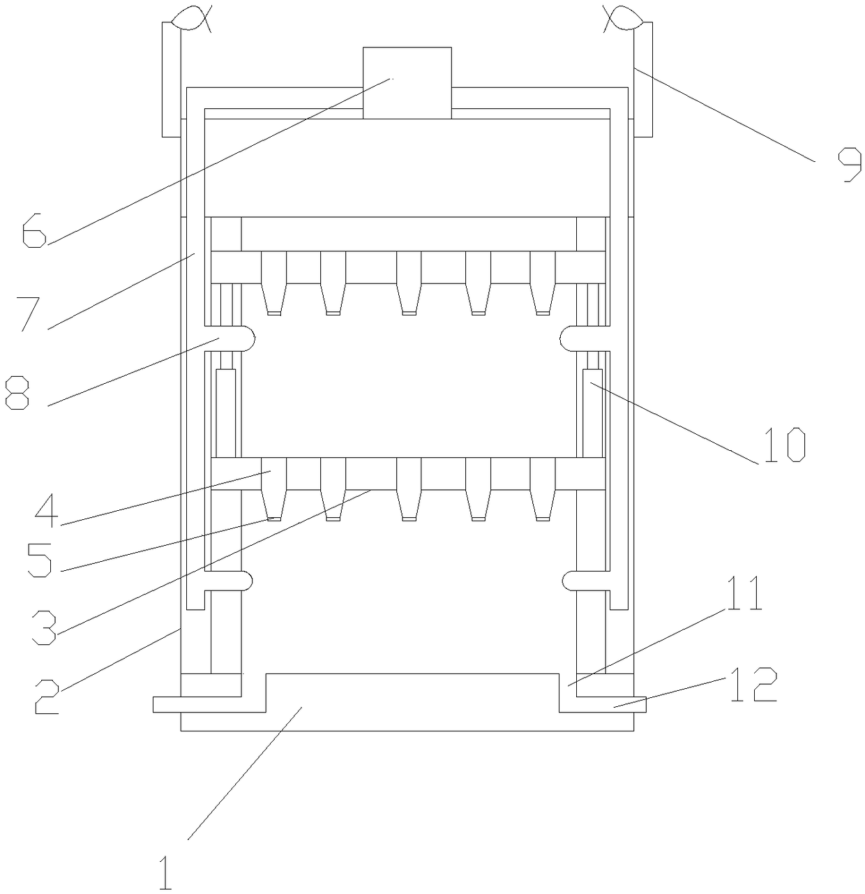 Dendrobium seedling planting device