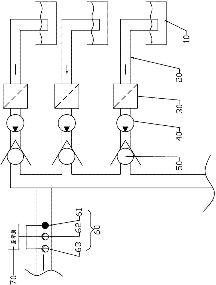 Apparatus for synchronously detecting water quality parameters of pools