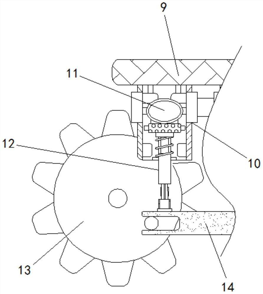 Intelligent manufacturing and machining table for precision part trepanning