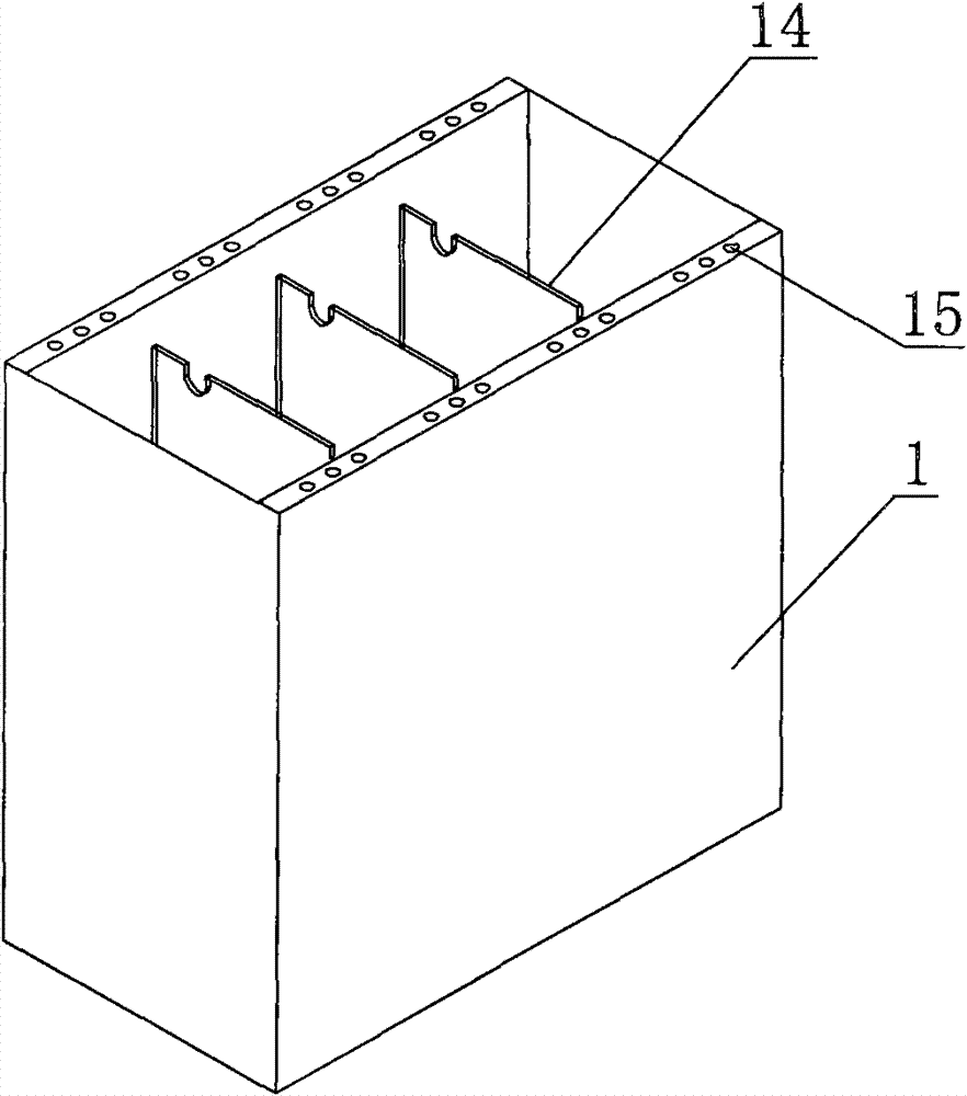 Power lithium battery temperature control device