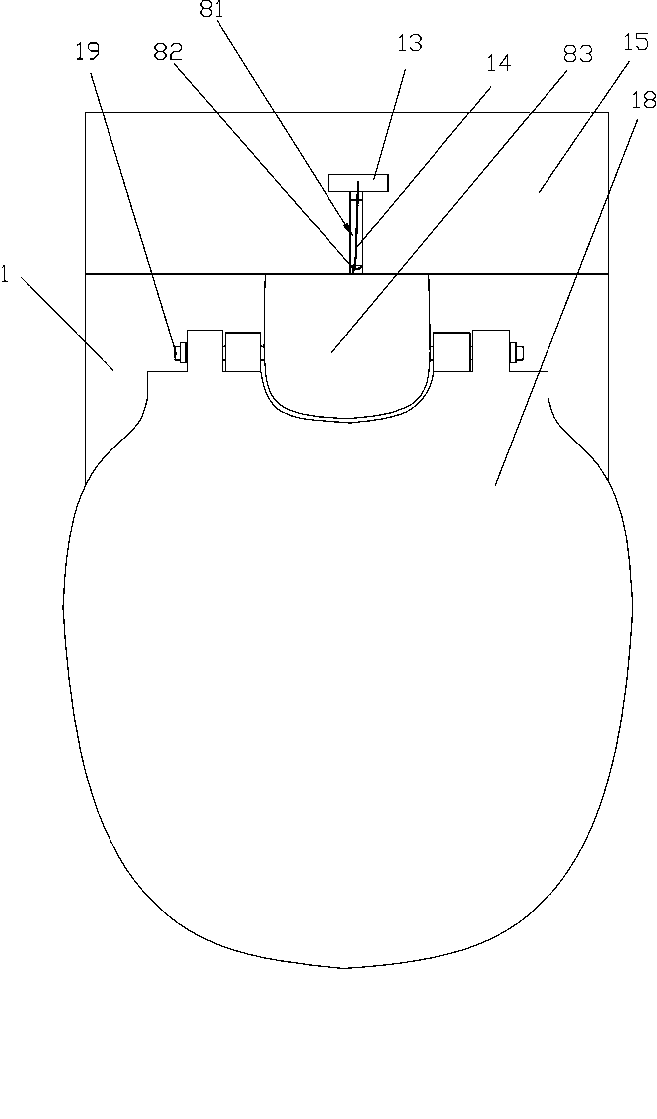 Closestool with closestool coil capable of being automatically upturned