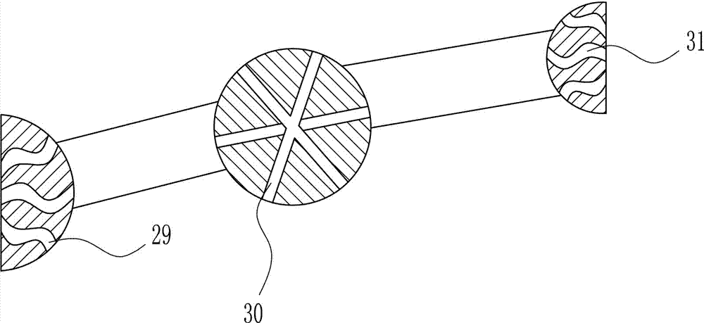 Concrete aggregate precooling device