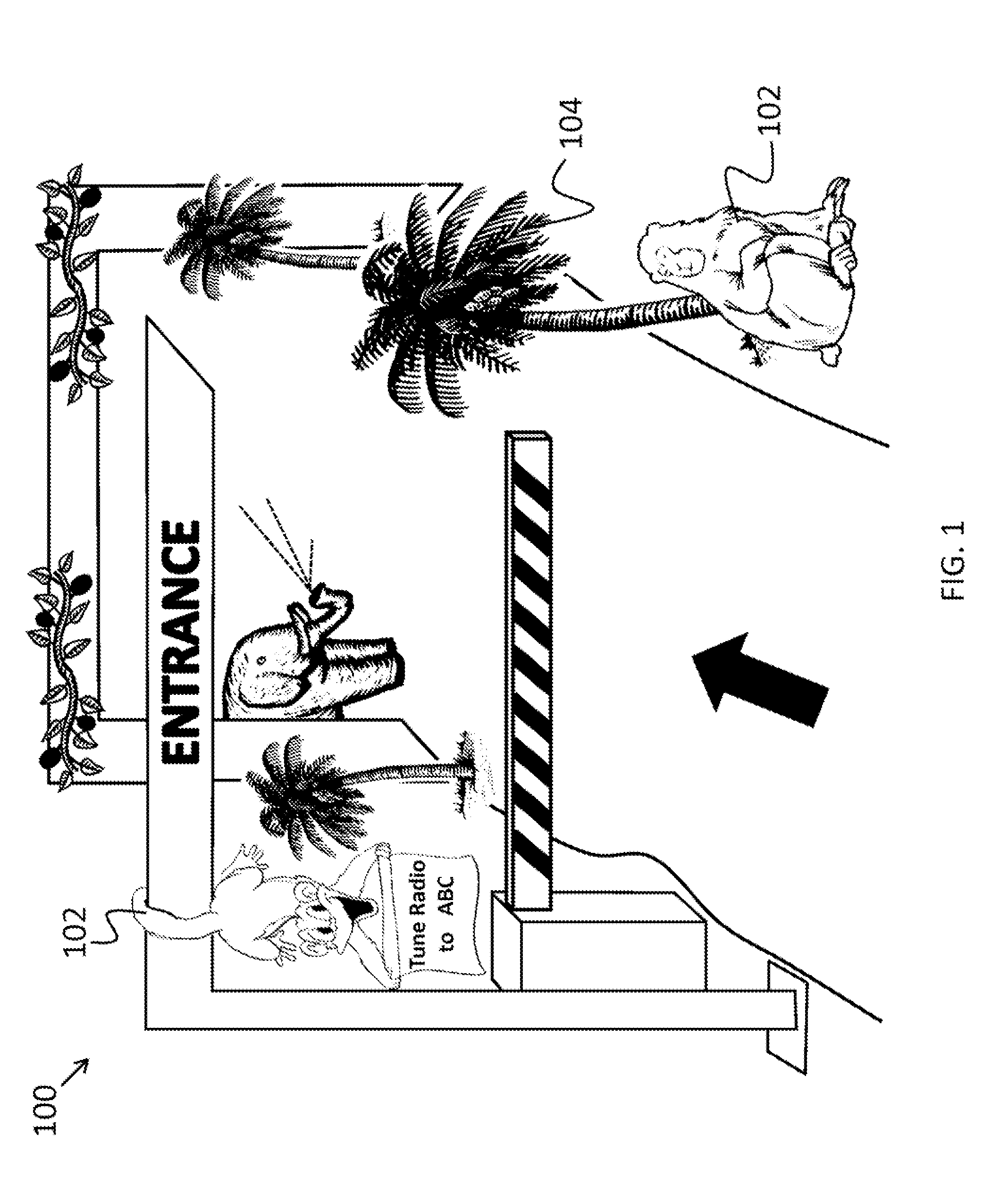 Themed vehicle washing system with animatronic washing components