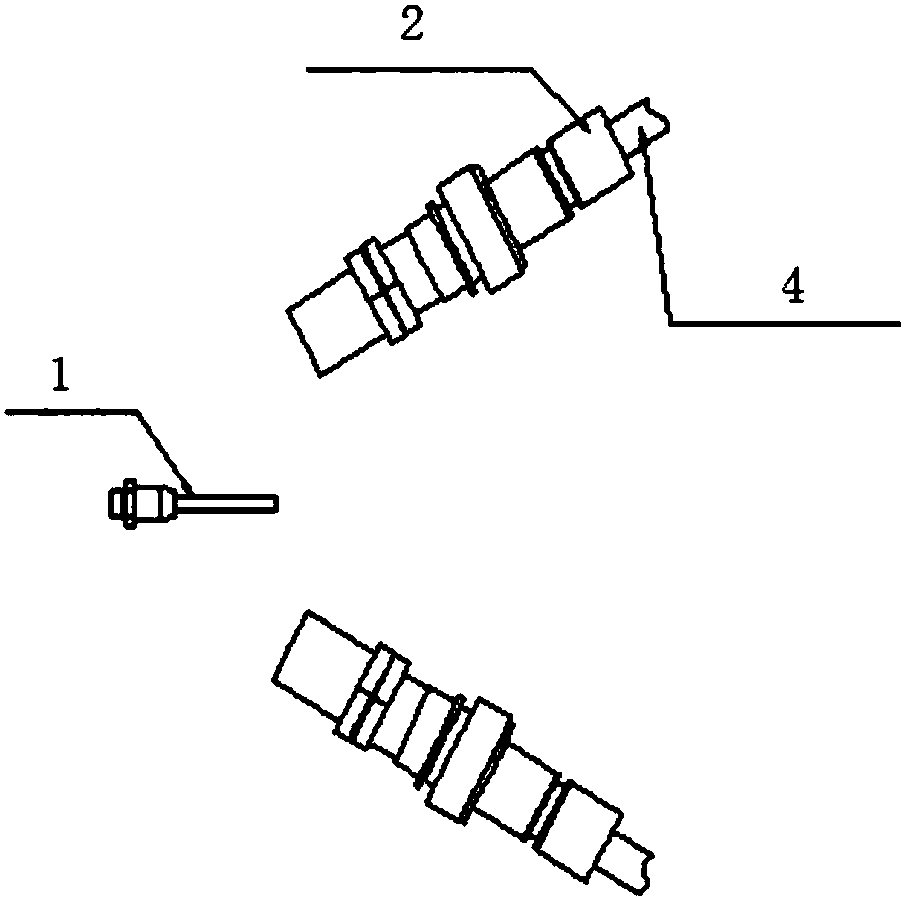 Nuclear power station main pump rotating speed measurement system and method