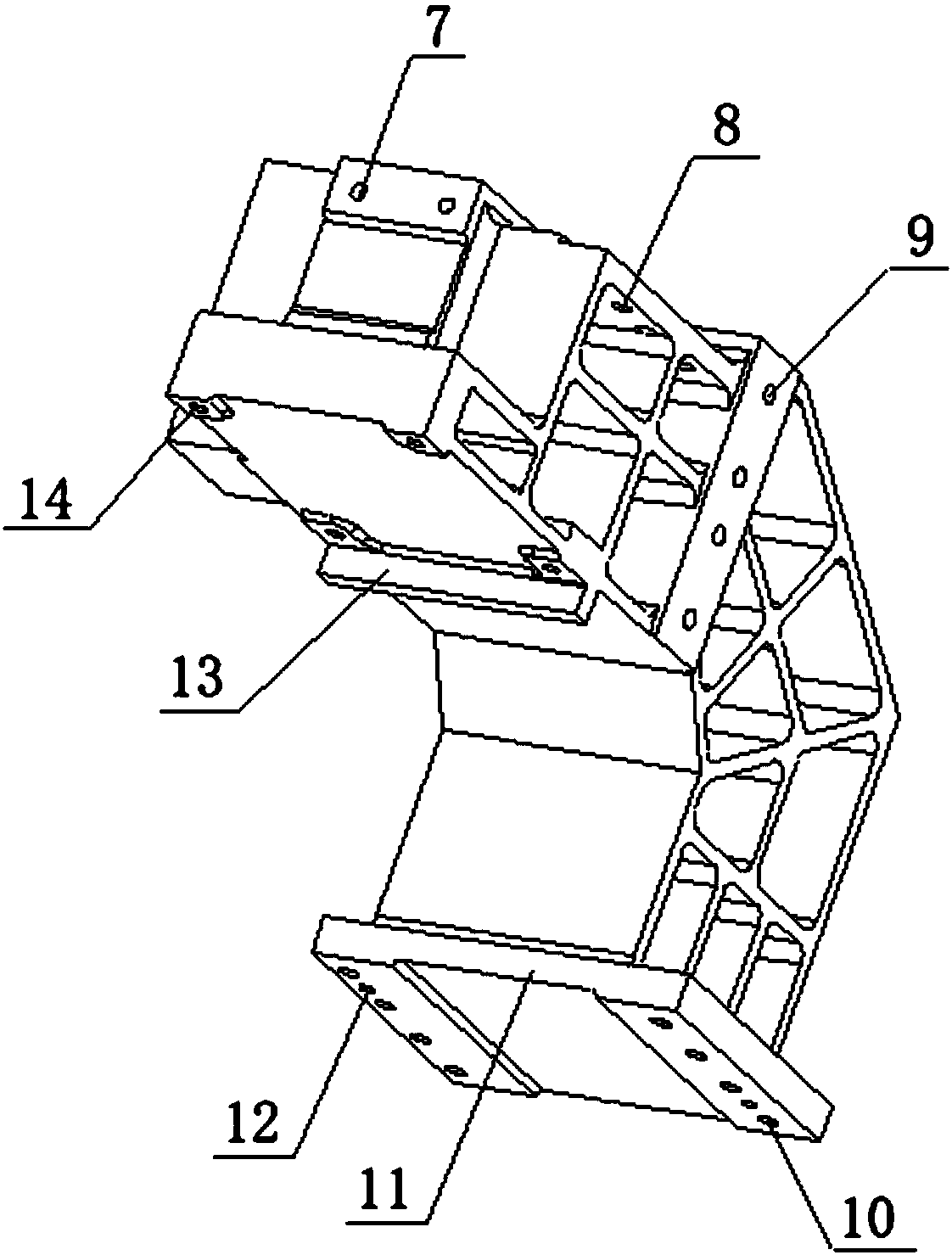 Magnet and motor integrated module of middle-low speed maglev train