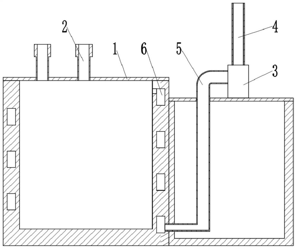 A bottle decal baking furnace