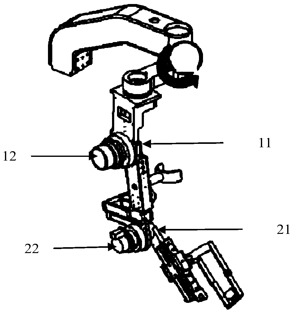 Robot motion control method and system based on human motion intention detection