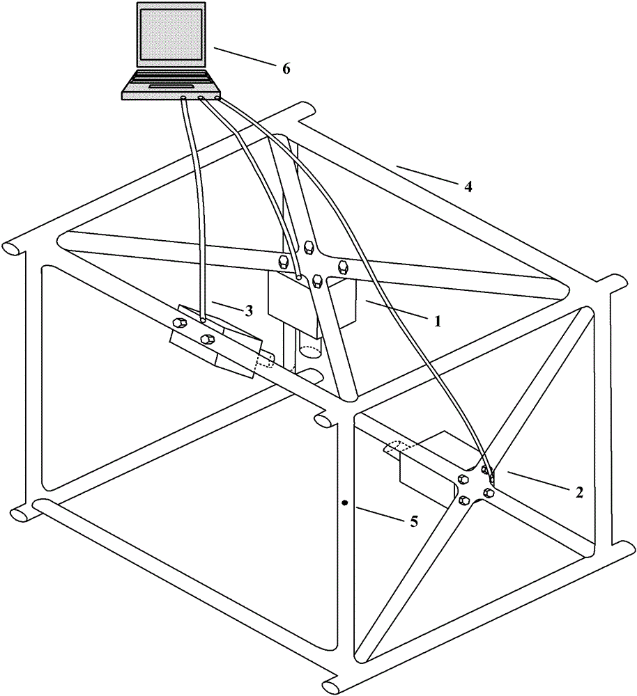 Video signal based fish dam-passing movement track positioning apparatus and method