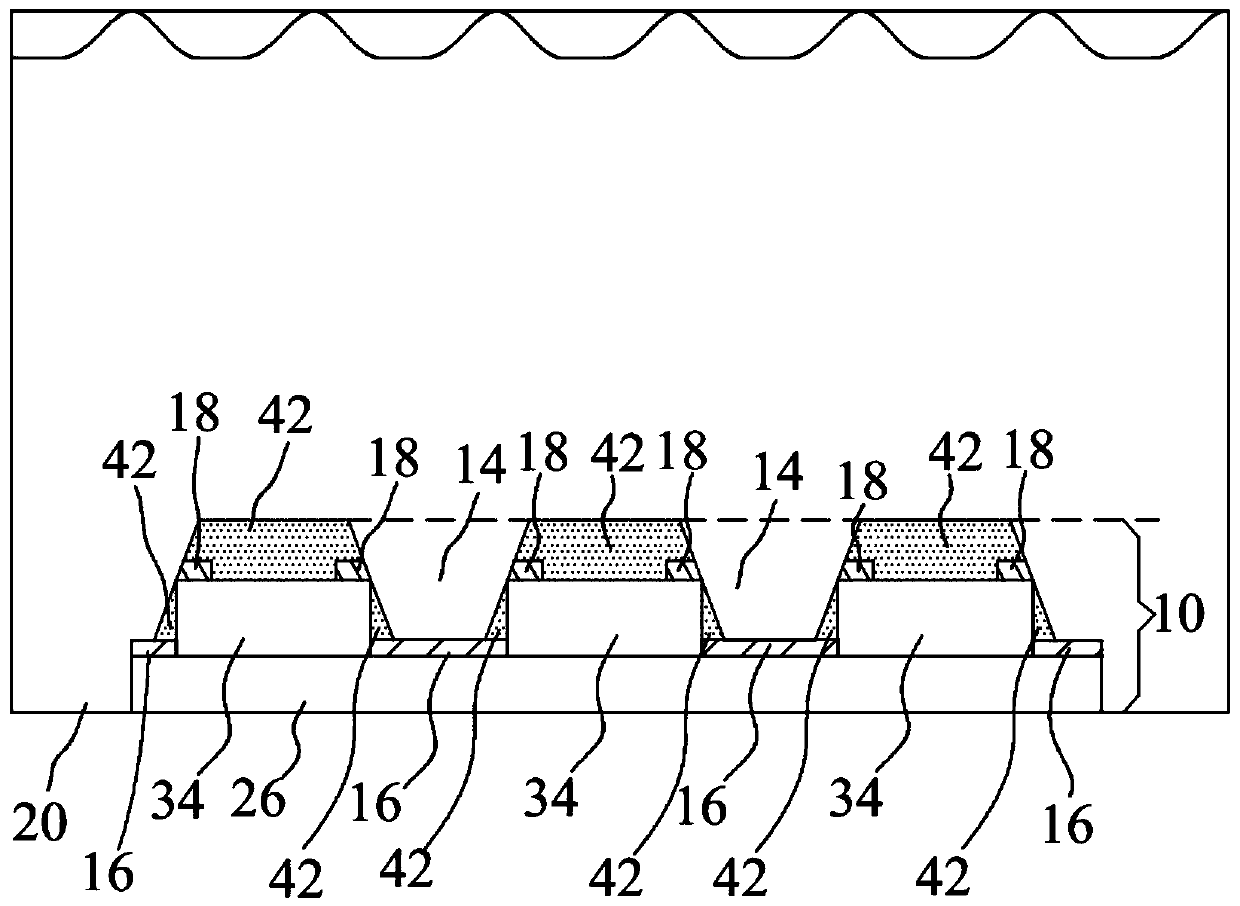 Preparation method of light emitting display