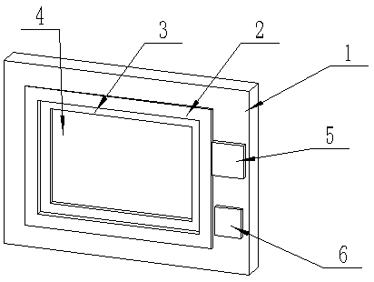 Plastic-steel door window capable of monitoring air quality