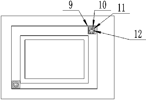 Plastic-steel door window capable of monitoring air quality