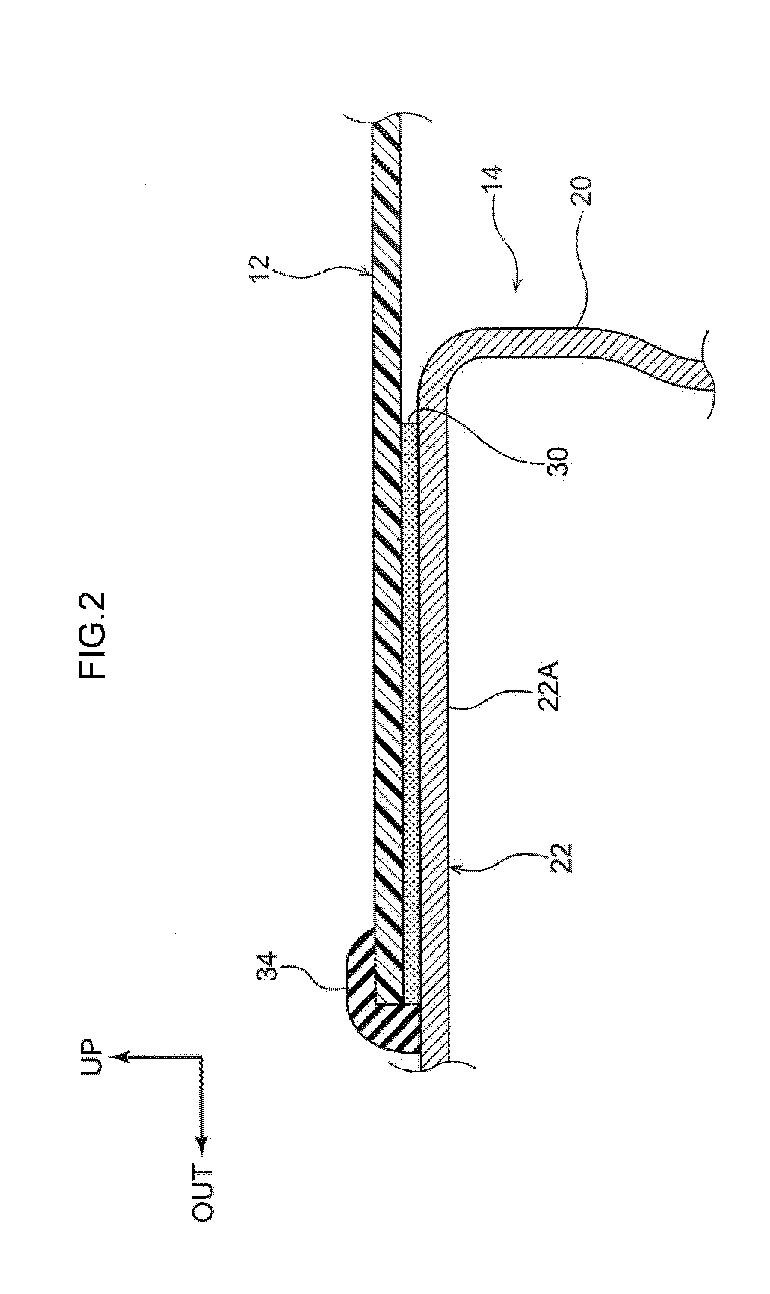 Vehicle member joining structure and vehicle member joining method