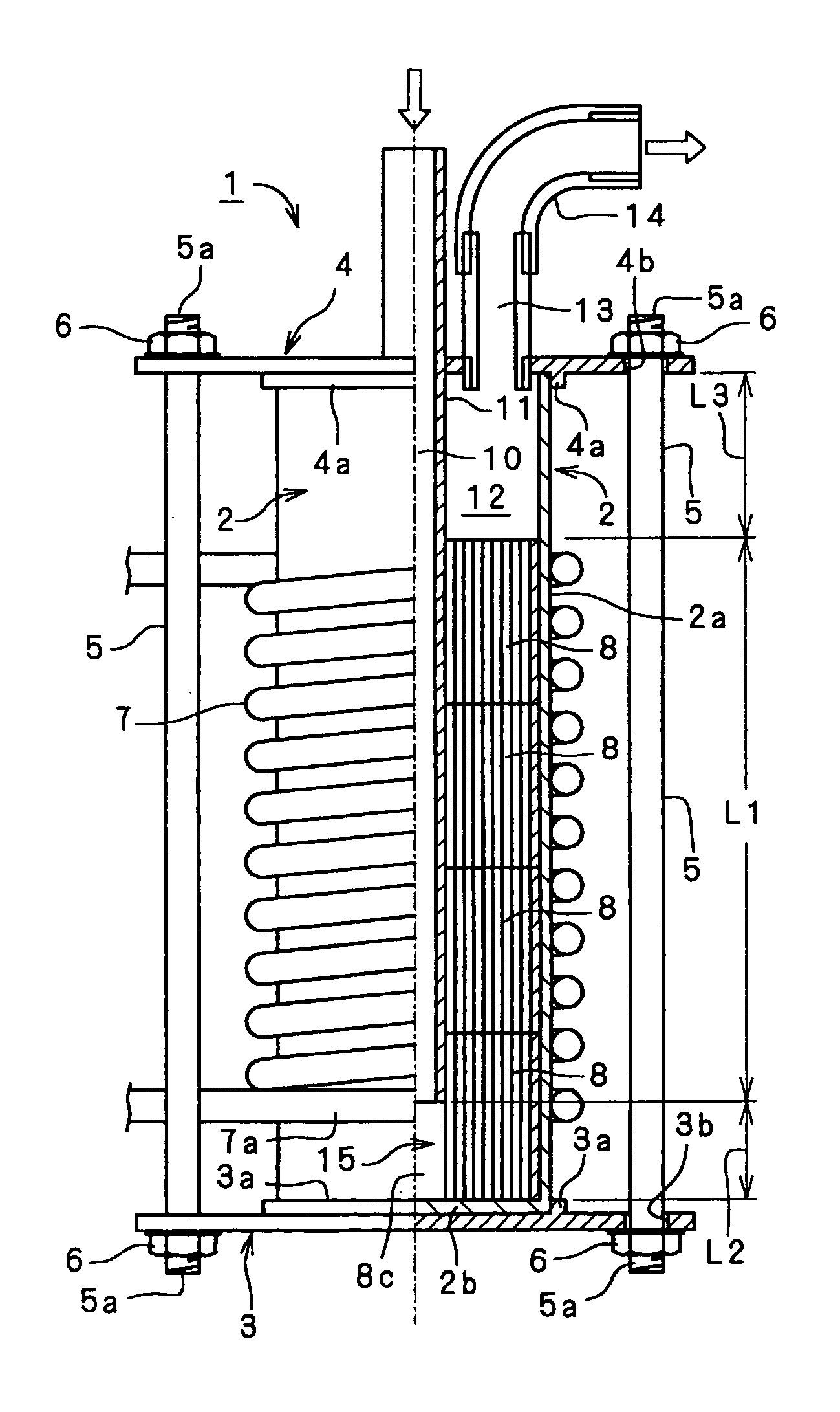 Superheated vapor generator