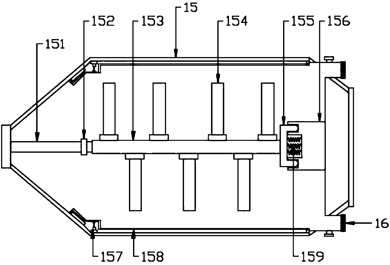 Stirring and mixing device for oil production