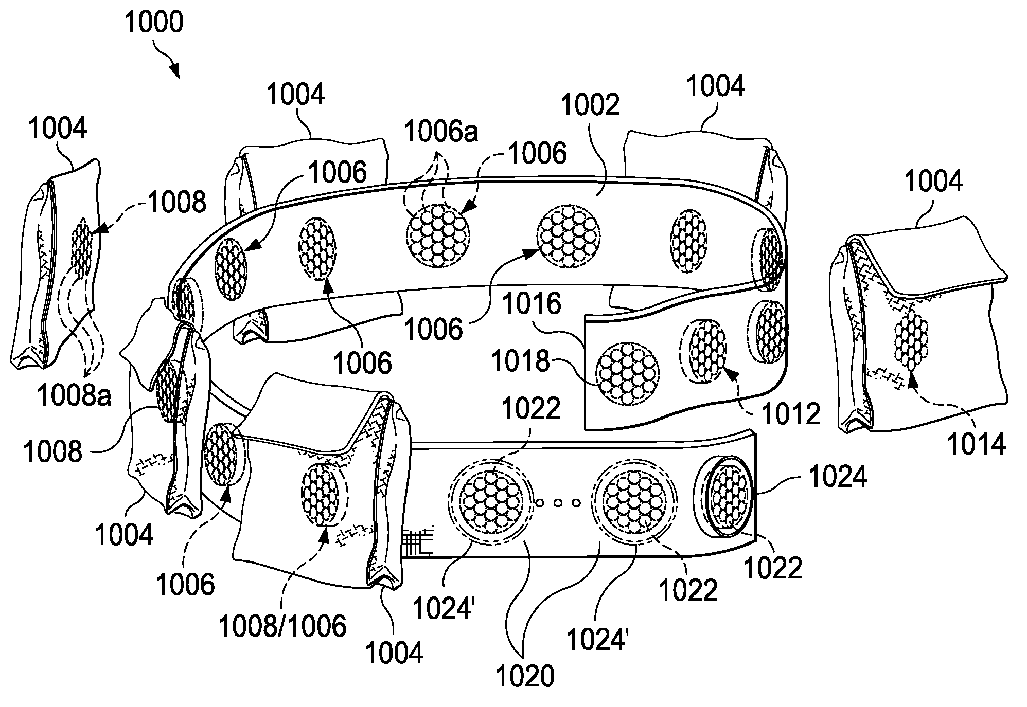 Correlated magnetic belt and method for using the correlated magnetic belt