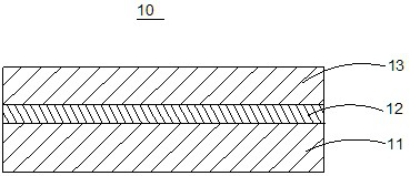 A kind of tpu composite glue, protective film and preparation method thereof