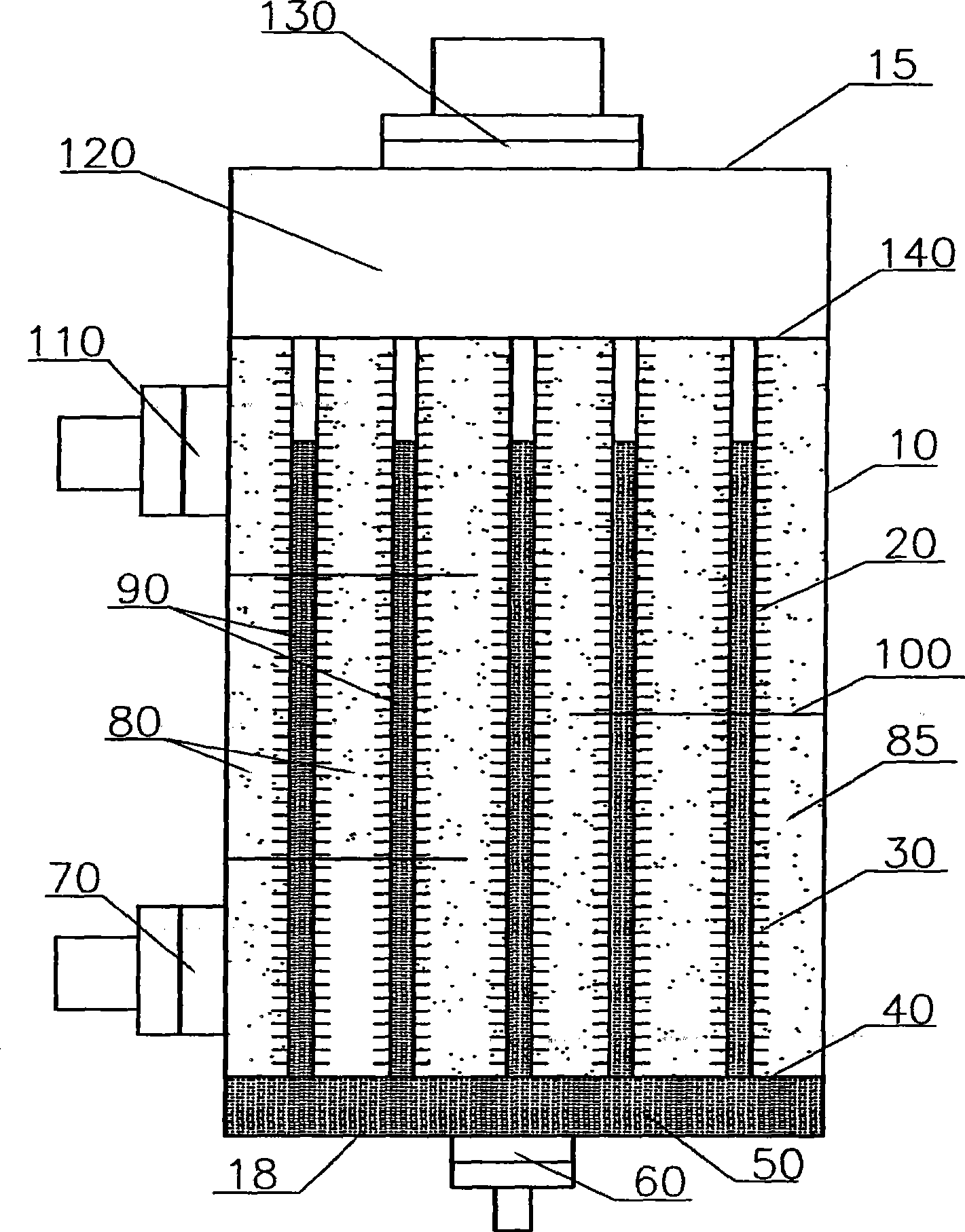 Transformer heat exchanger adopting evaporation cooling technique