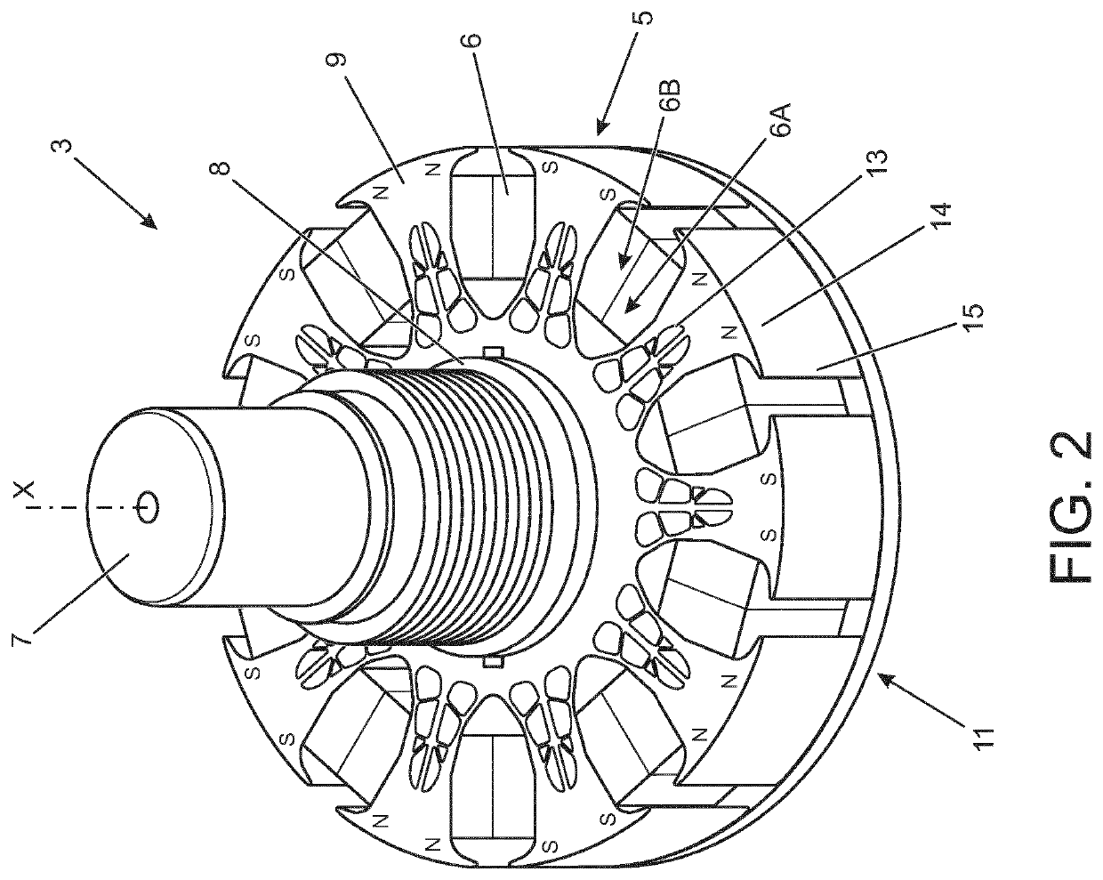 Rotor for an electric machine