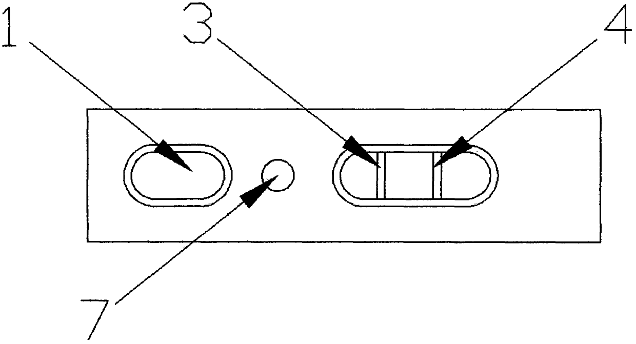 Test strip and method for fast quantitative detection of drug in blood