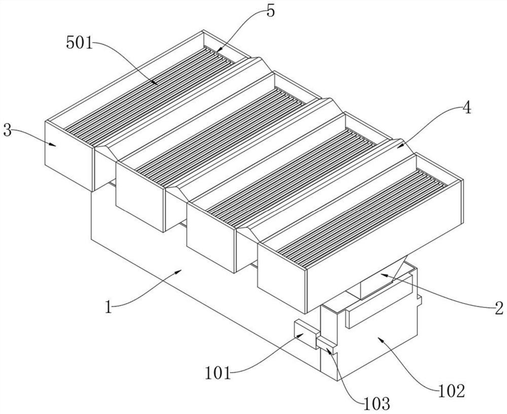 Computer air purification device capable of removing dust and impurities