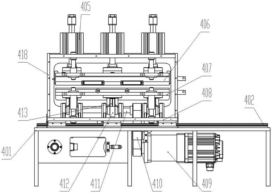 Full-automatic continuous four-side sealing packaging machine