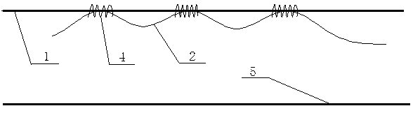 Method for preventing damping wire of ground wire of transmission line from breaking