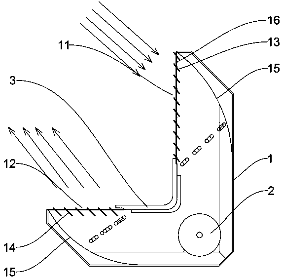 Air conditioner indoor unit and air-conditioner with same