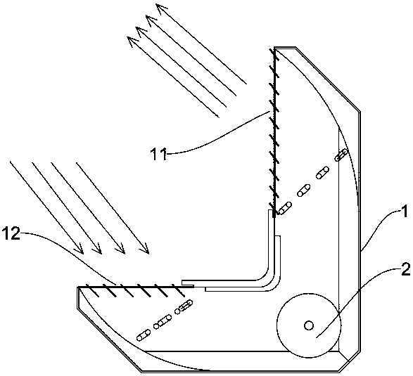 Air conditioner indoor unit and air-conditioner with same