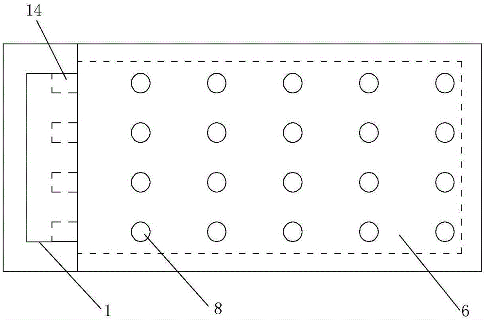 Experiment device for research on corrosion behavior of metal substrate beneath peeling coating