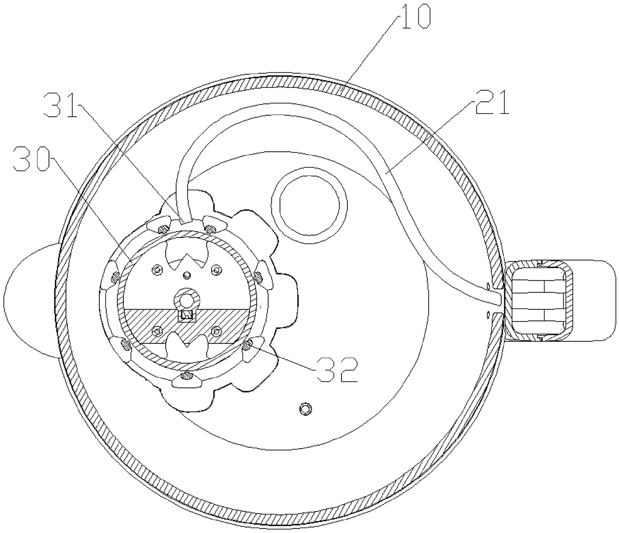 Ozone water preparation device