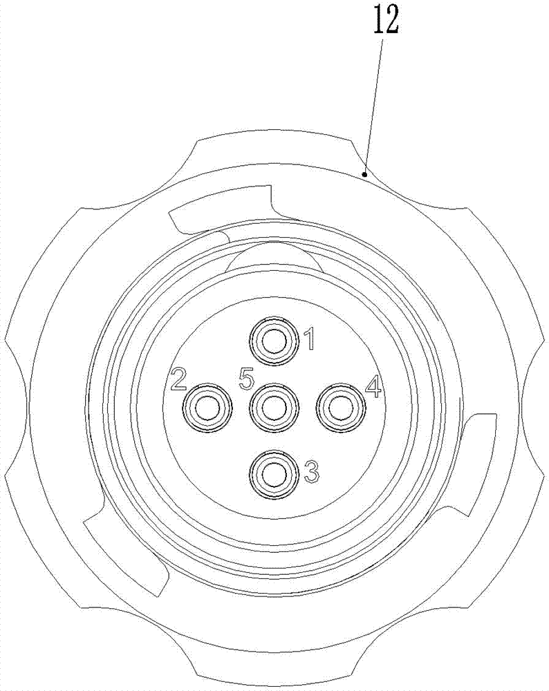 An anti-loosening threaded connector and its components