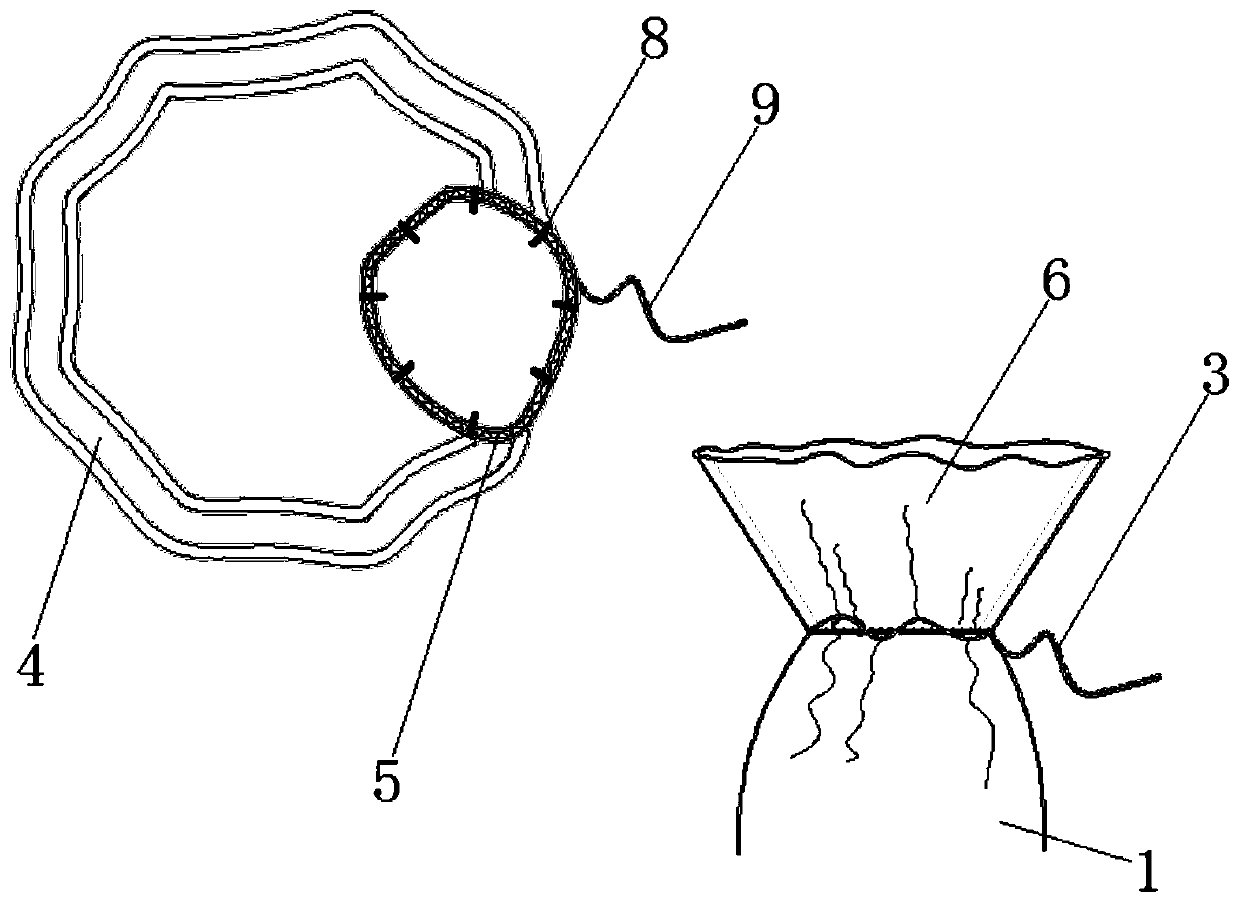 Quick binding tourniquet for middle-aged and elderly people