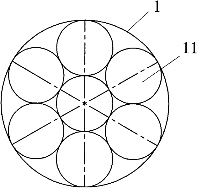 Large swirl injection flotation column