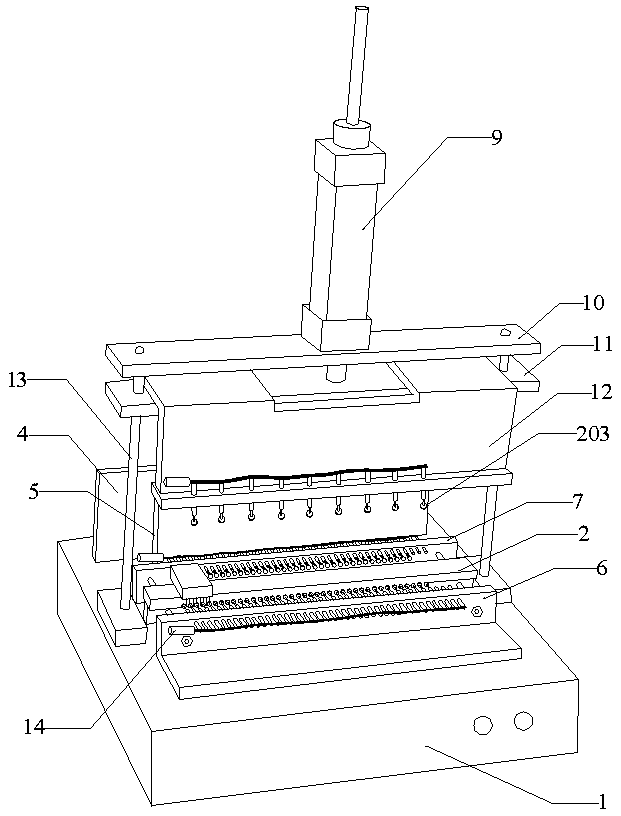 Transformer core pressure resistant test fixture