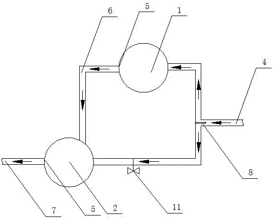 secondary cyclone separator