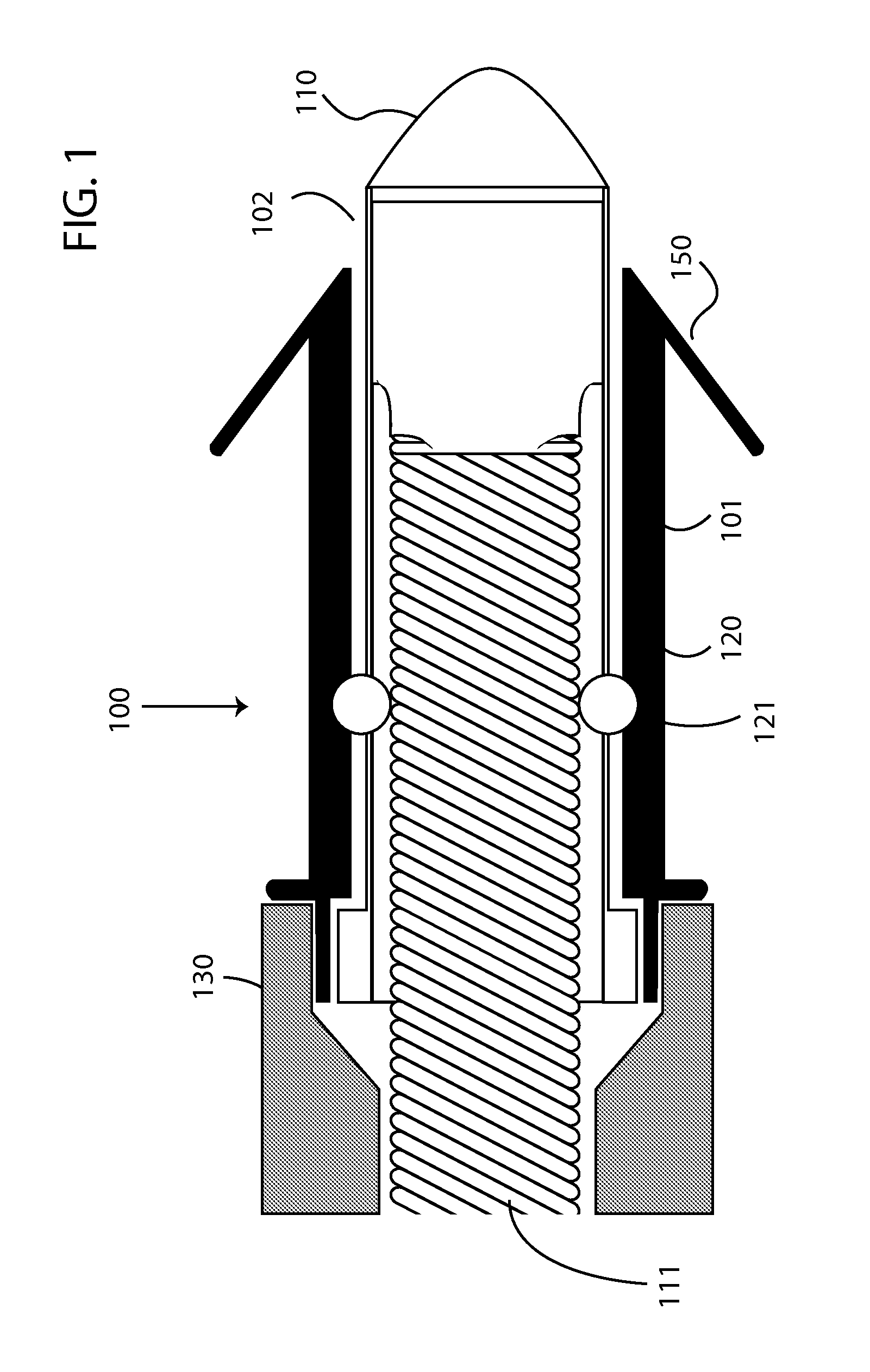 Detachable electrode and anchor