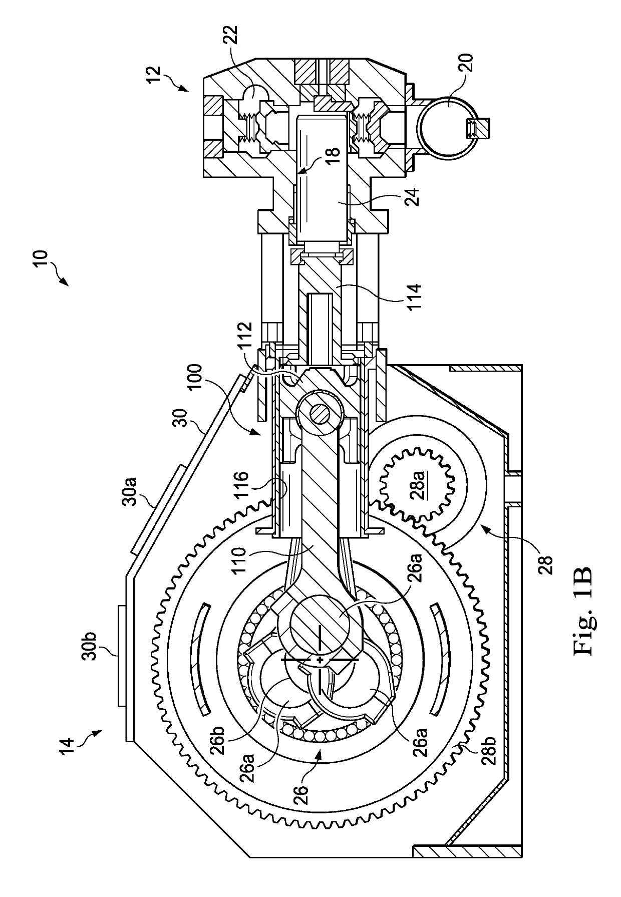 Connecting rod and crosshead assembly for enhancing the performance of a reciprocating pump