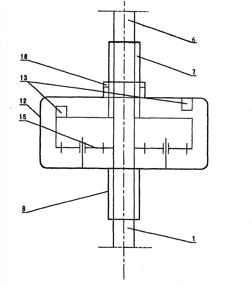 Full-automatic deceleration clutch for washing machine