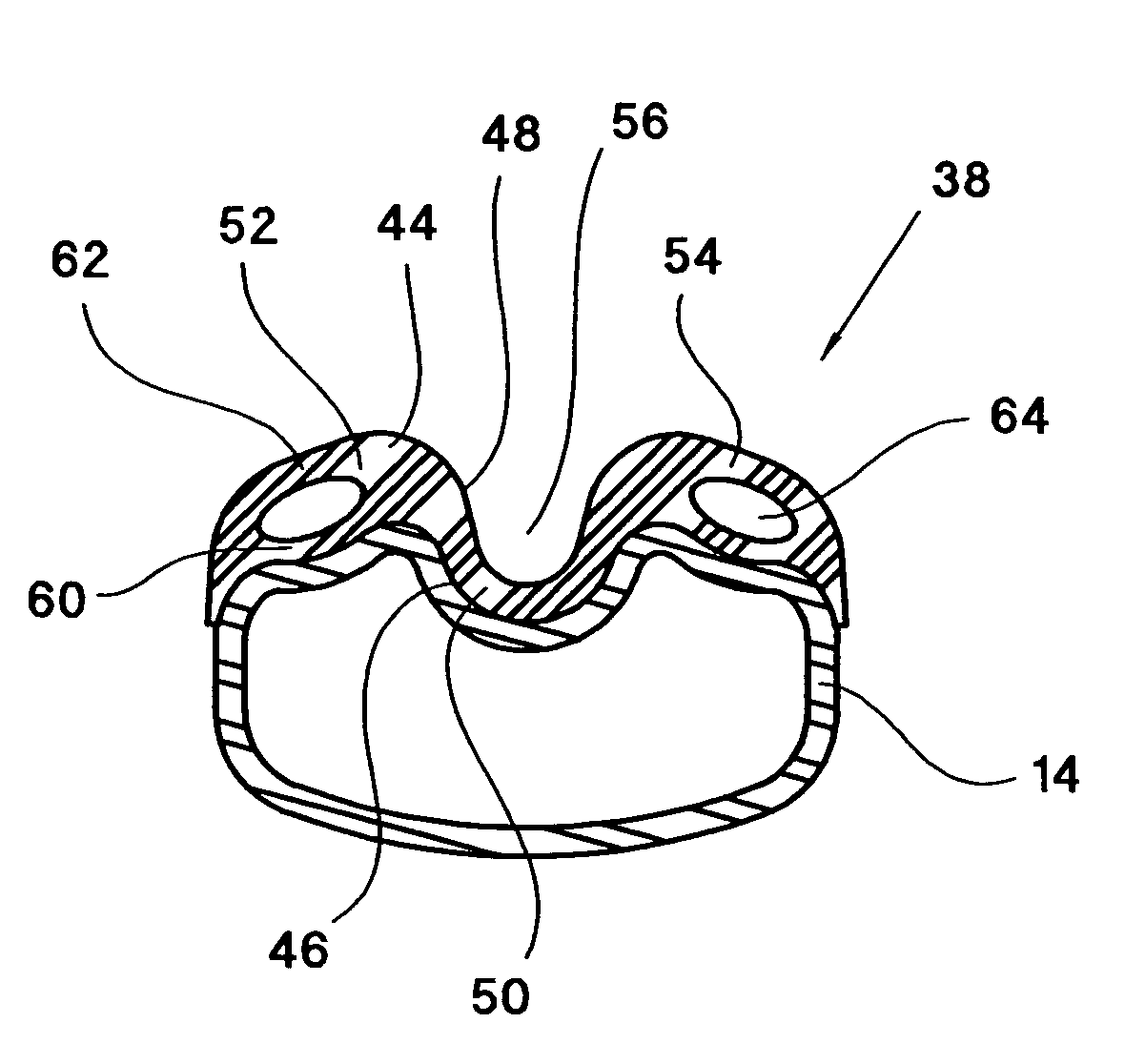 Bumper guard for a sports racquet