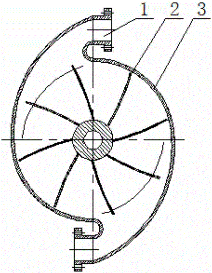 Multi-outlet worm wheel machine