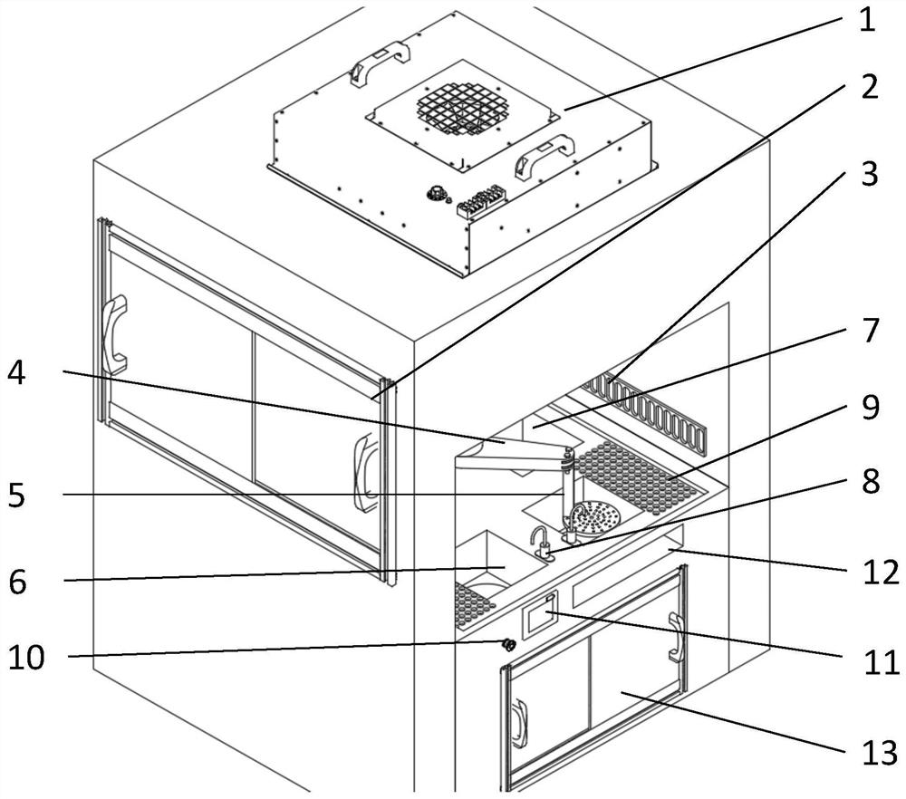 Multifunctional pickling table device